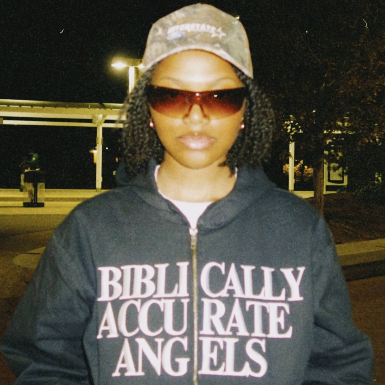 "BIBLICALLY ACCURATE ANGELS" ZIP-UP