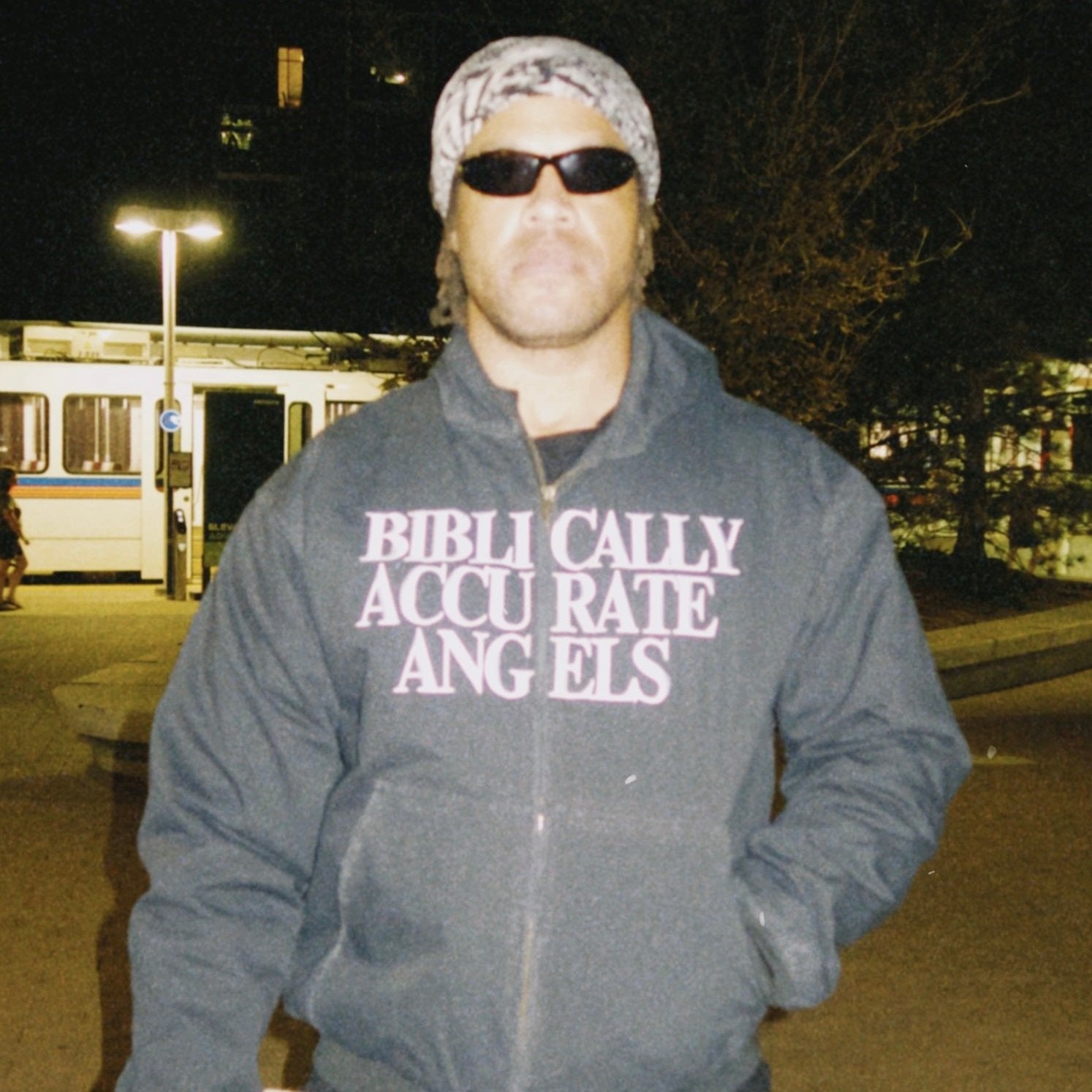 "BIBLICALLY ACCURATE ANGELS" ZIP-UP