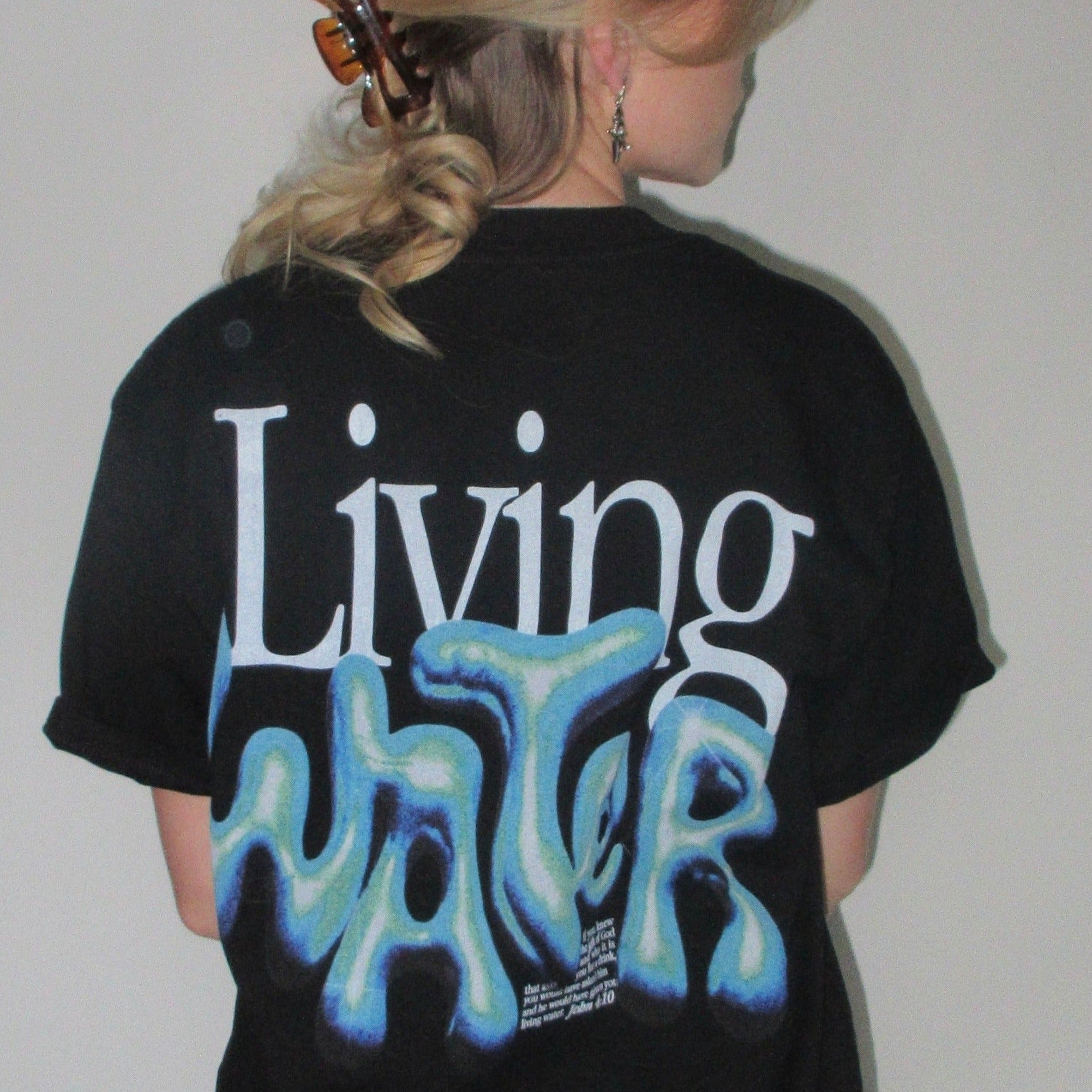 "LIVING WATER" TEE